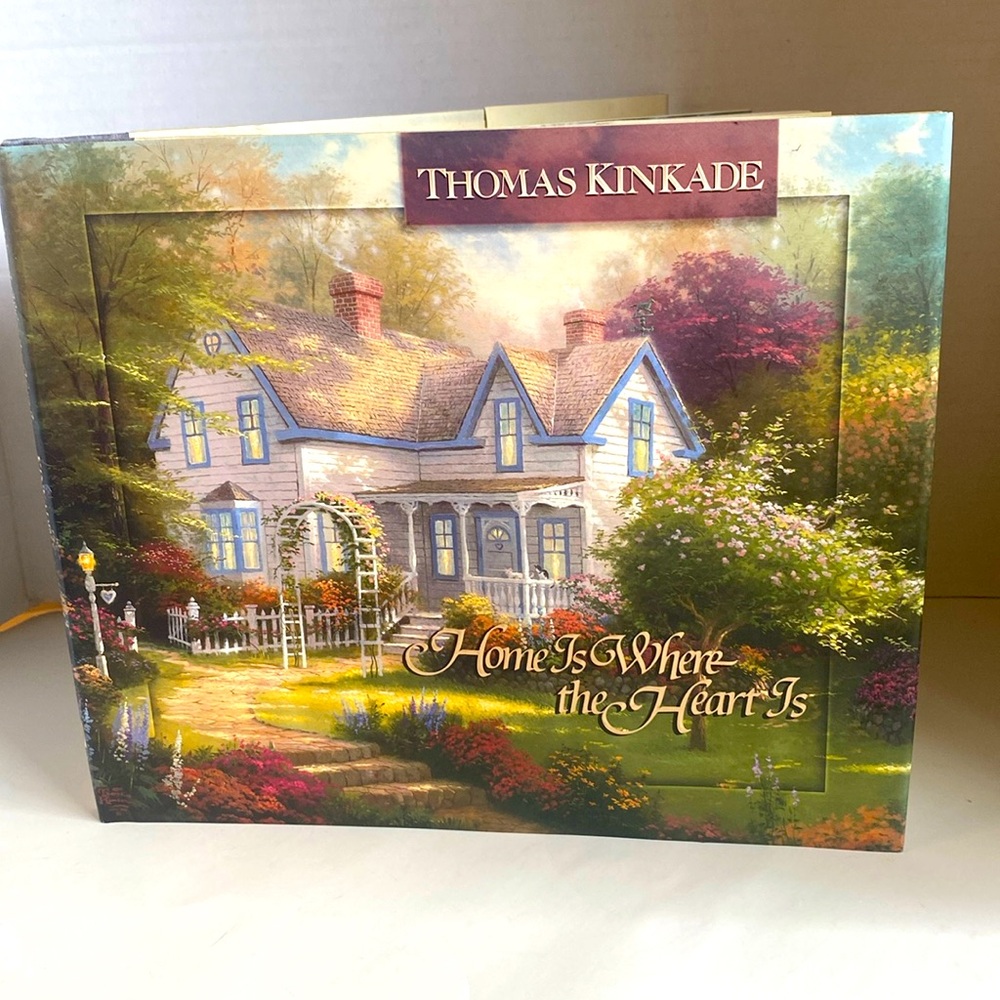 Thomas Kinkade Book Home S Where The Heart is Hardcover